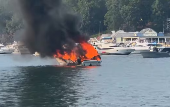 Lake Lanier Boat Explosion Leaves Holiday in Flame